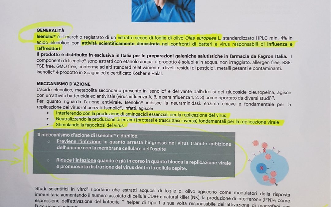 Disponibile nostro preparato galenico attivo nei confronti di BATTERI E VIRUS !!!